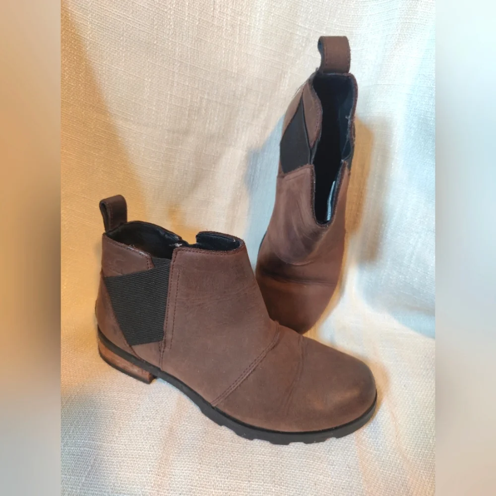 Sorel Ankle Booties Sz 8 - Picture 1 of 6